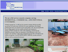 Tablet Screenshot of oneillconcreteinc.com